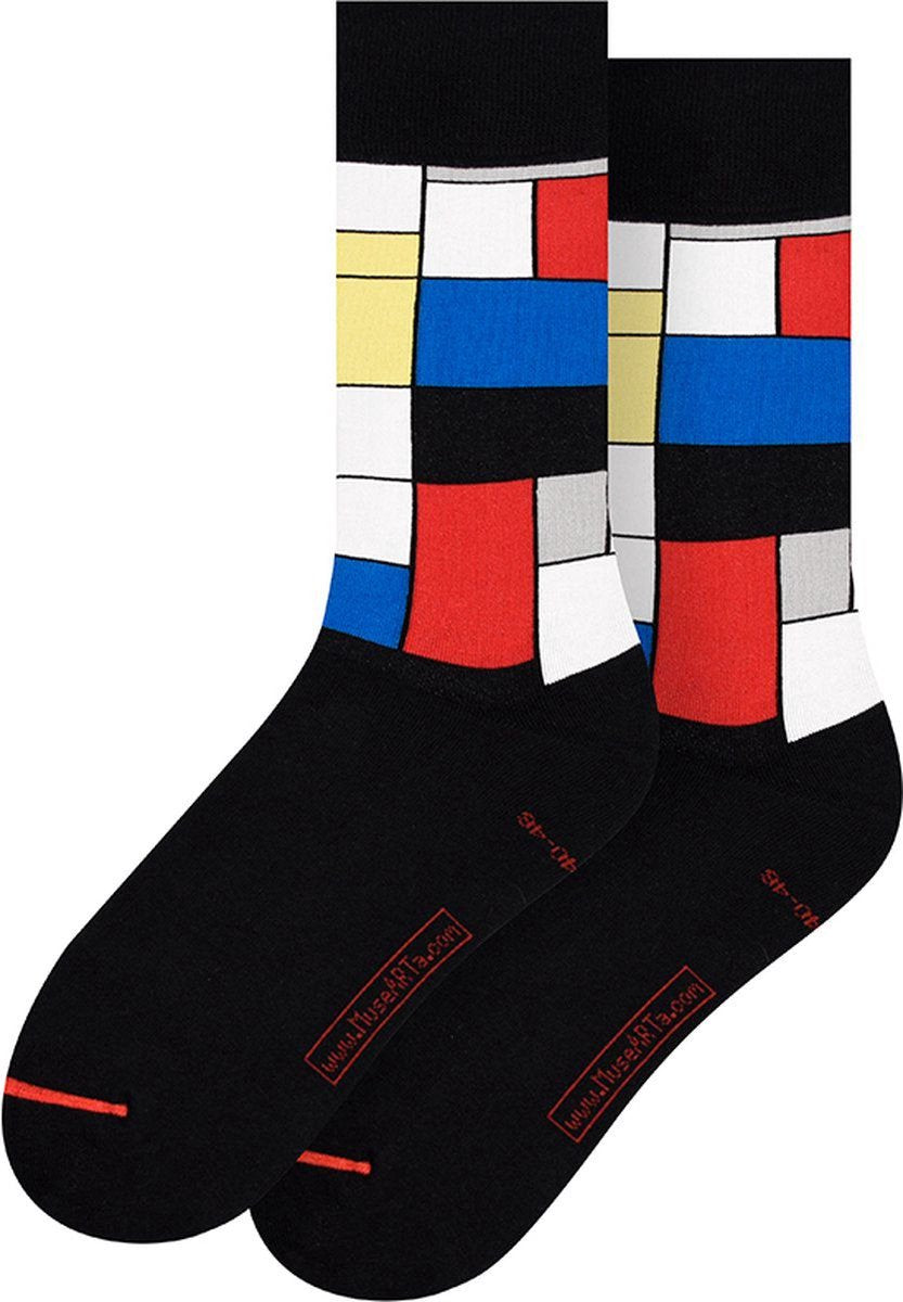 Kunst sokken - Piet Mondriaan