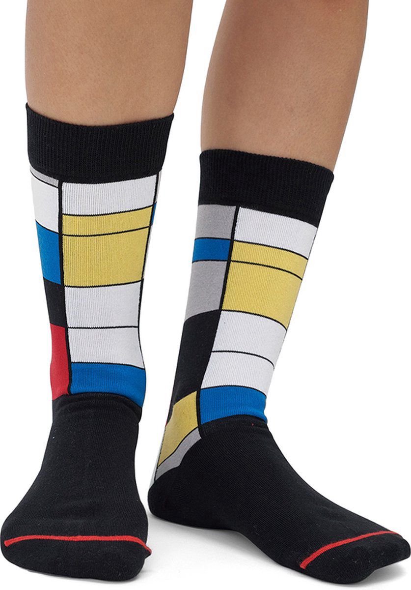 Kunst sokken - Piet Mondriaan