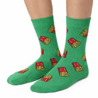 Sokken - Frietjes- Patroon 1 + 1 verassingdesing