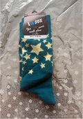 Kunstsokken - i Like Socks -Stars Blauw - Gratis, tweede paar verrassingsdesign