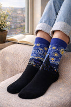 I like Socks - De Sterrennacht: Vincent van Gogh - 1+1 Gratis, tweede paar verrassingsdesign